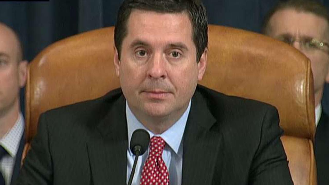 Nunes opens Russia hearing: No physical wiretap of Trump