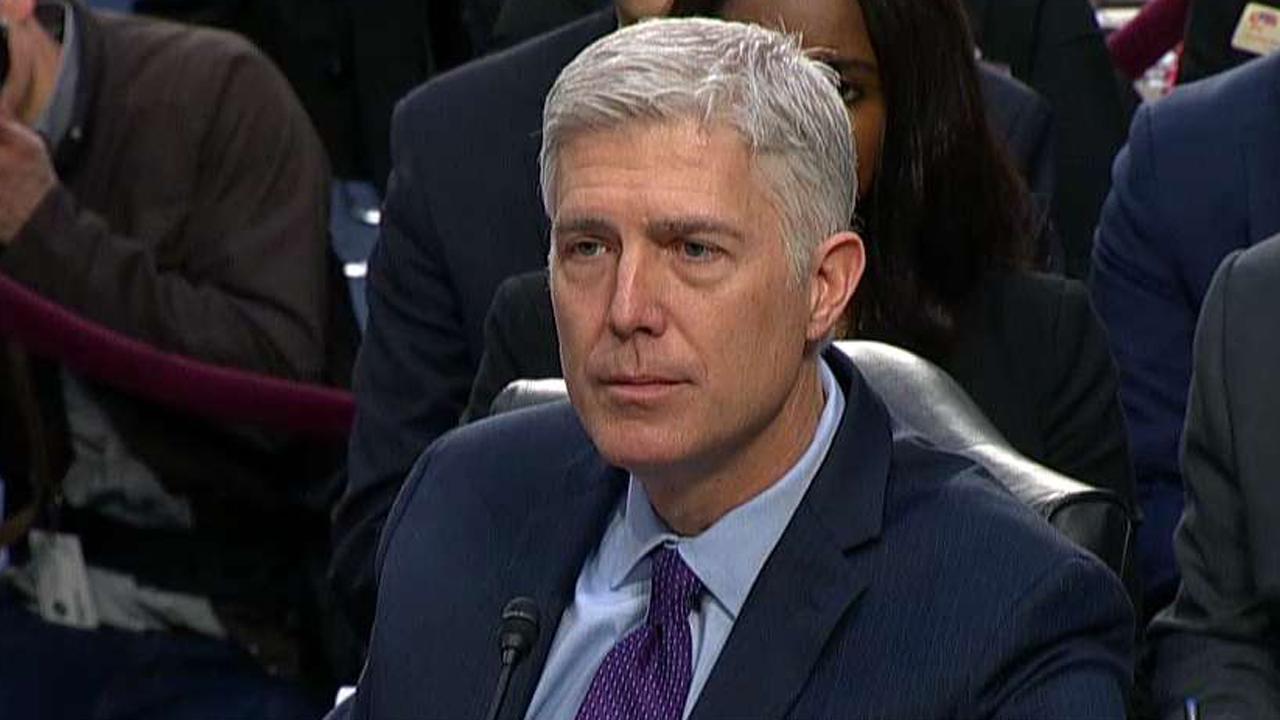 Gorsuch addresses controversy over maternity leave question