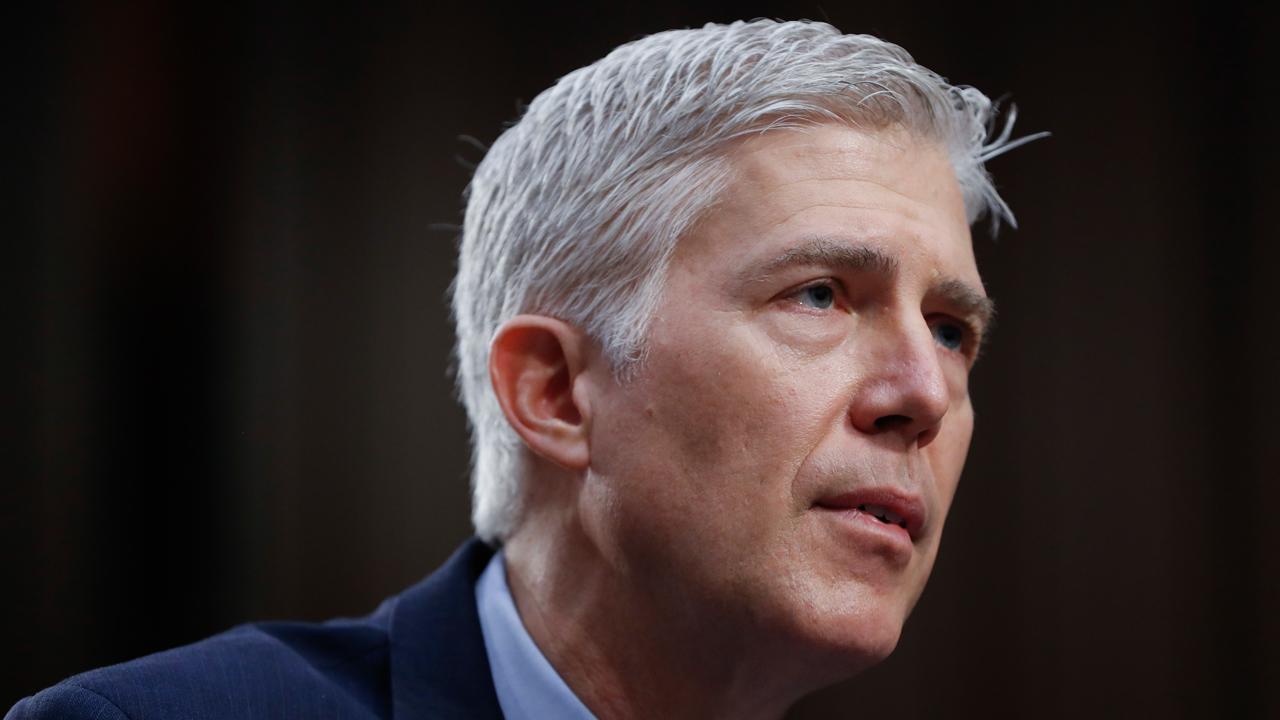 Gorsuch's legal strategy during confirmation hearing