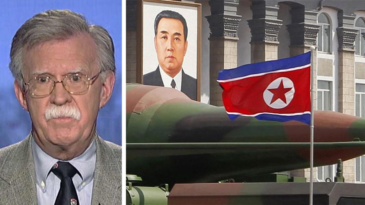 John Bolton: We're running out of time on North Korea