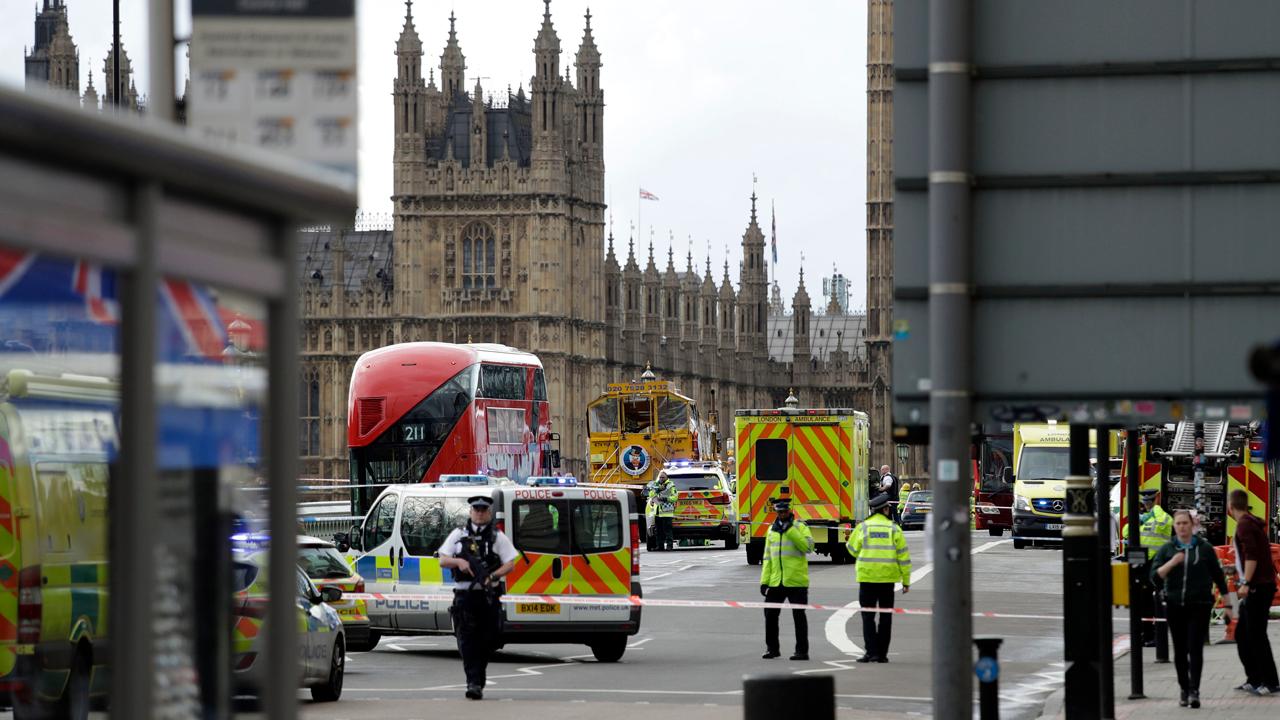 Witness: 'People on the ground' along Westminster Bridge