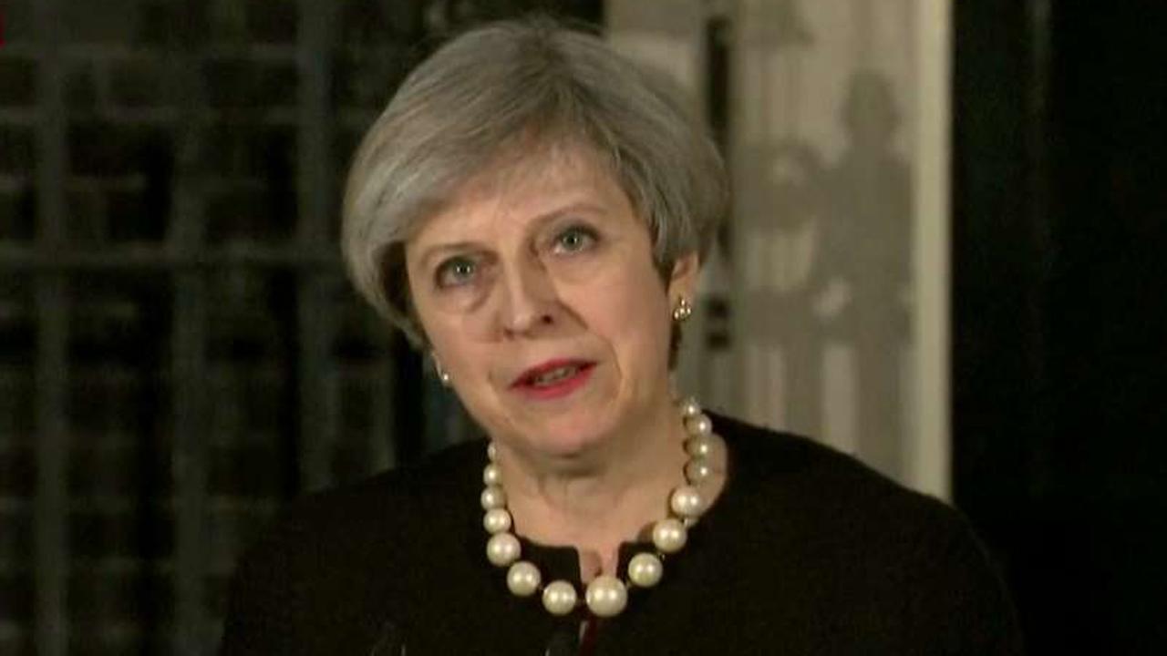 May: We will all move forward, never giving in to terror
