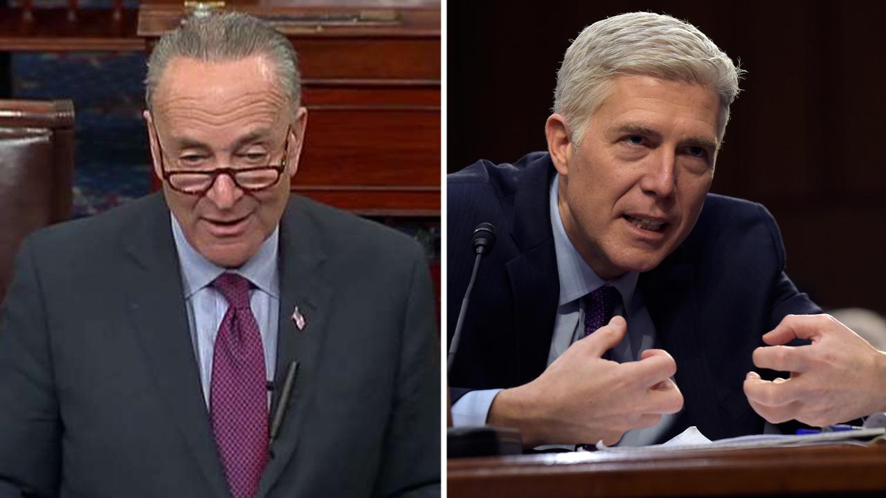 Democrats still hint at delaying votes on Judge Gorsuch