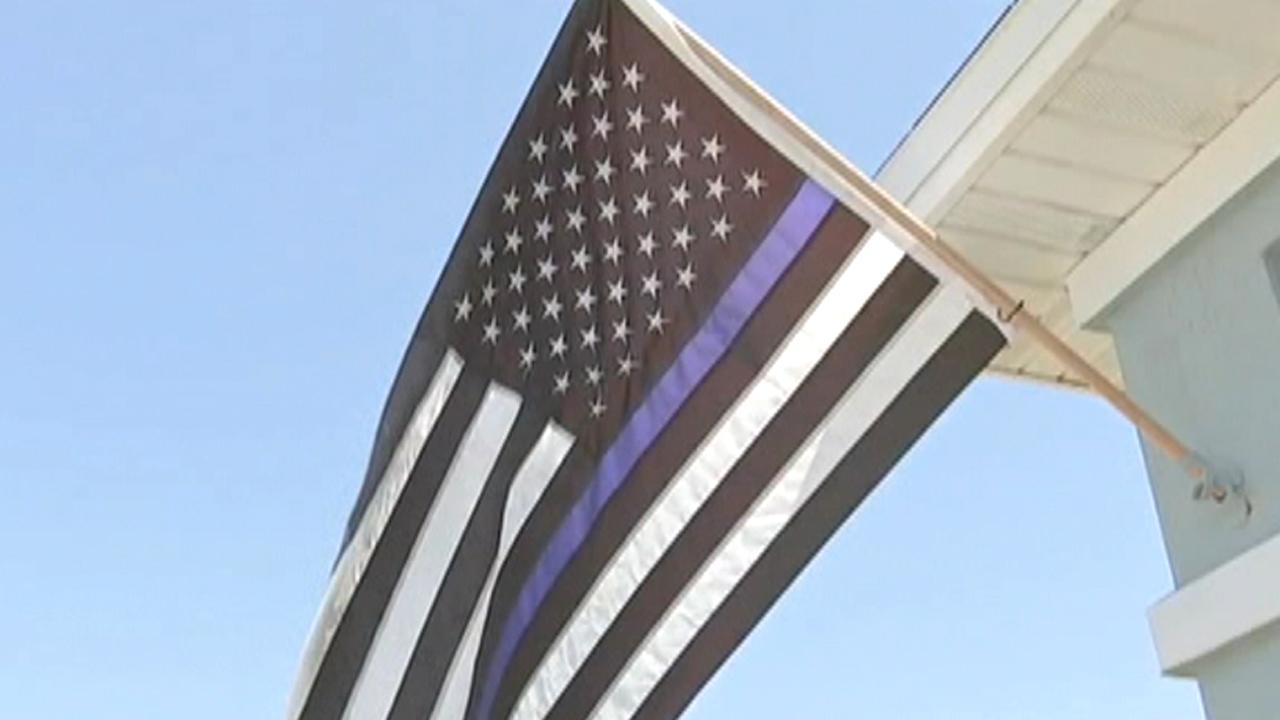 Blue Lives Matter flag forced down, deemed 'racist'