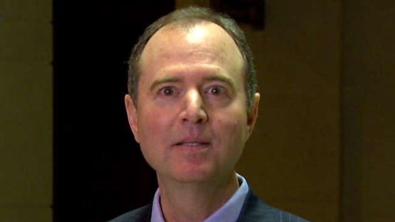 Schiff blasts Nunes' 'dead of night excursion' for documents