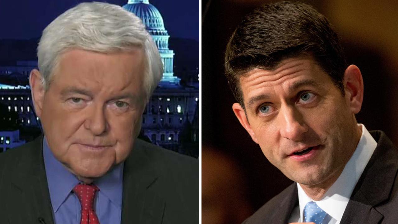 Newt Gingrich: Paul Ryan is at a turning point 