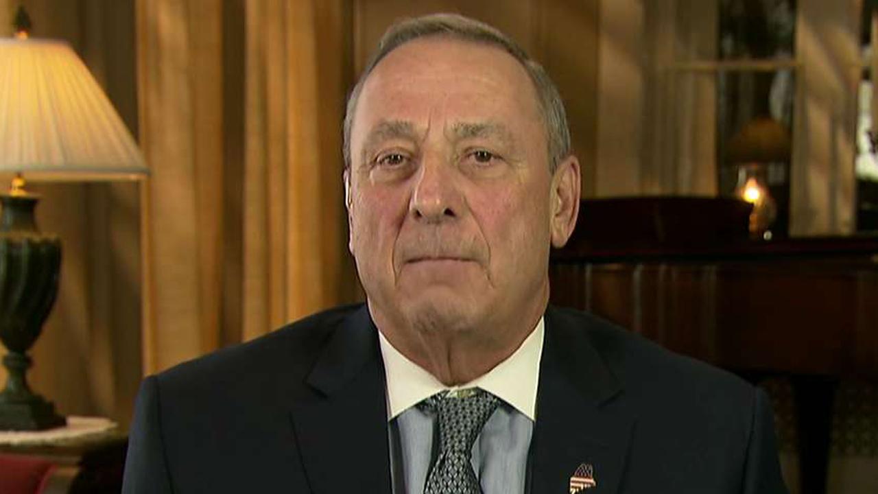 Gov. Paul LePage ready for president to turn to tax reform
