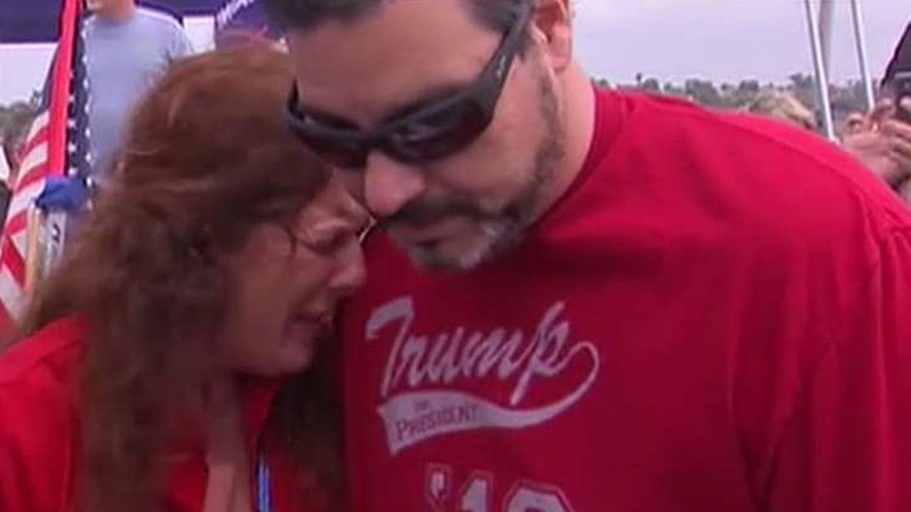 Pro-Trump march organizer pepper sprayed by protester