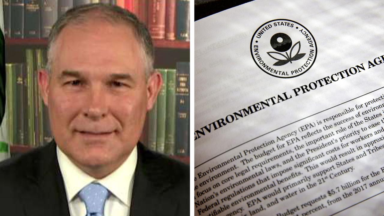 Pruitt: Undoing climate change agenda means opportunity