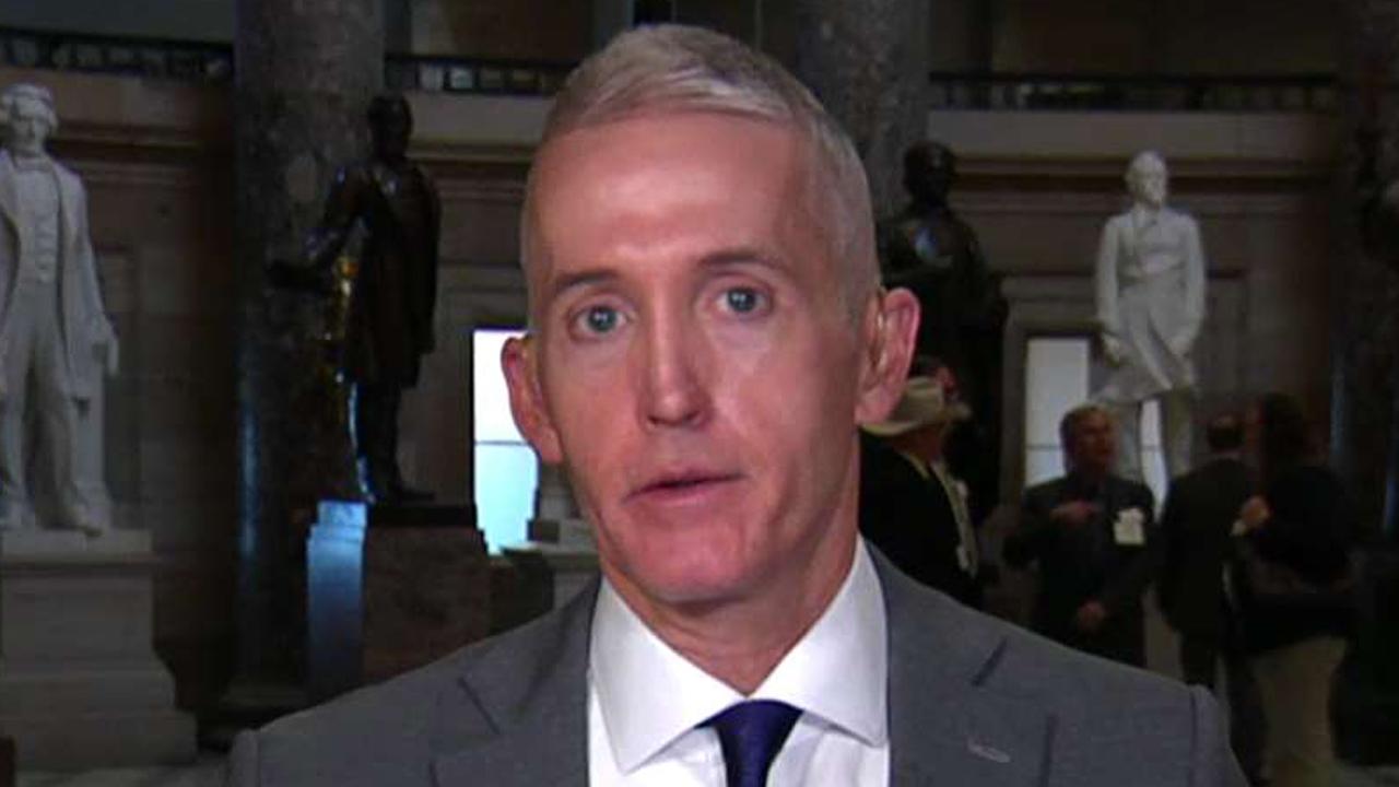 Rep. Gowdy calls on Russia investigation to move forward