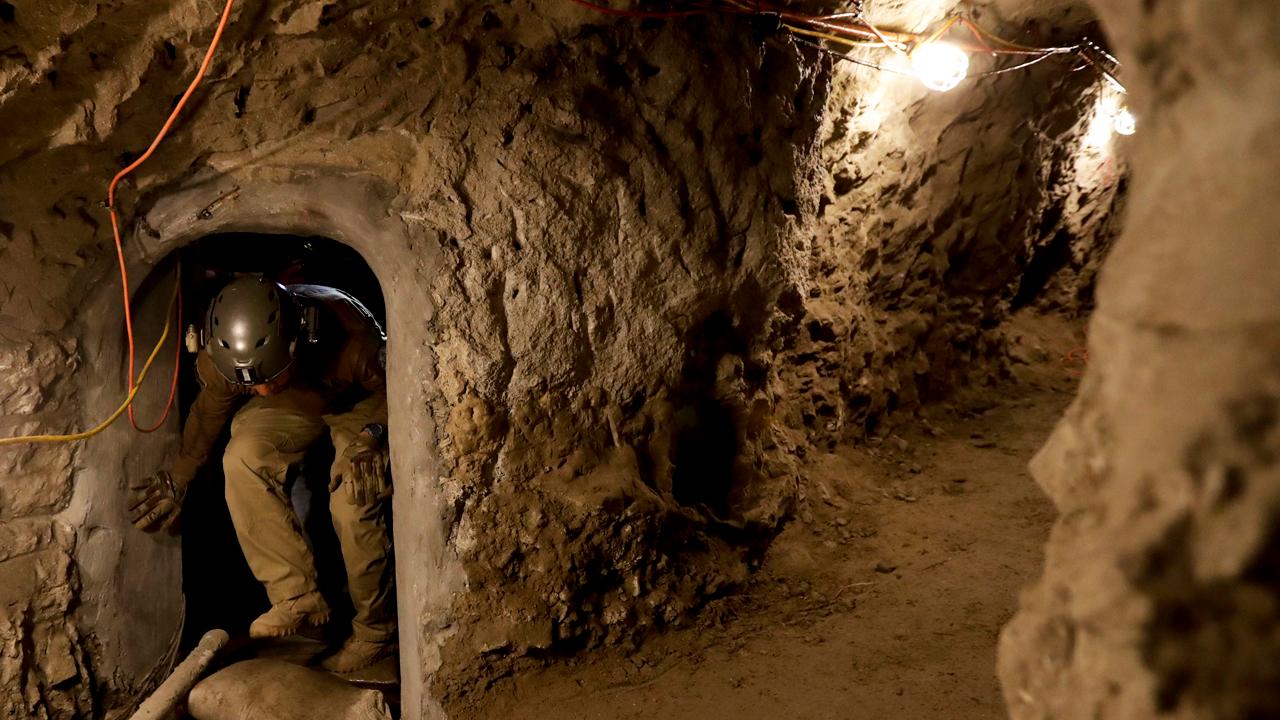 Drug cartels reusing border tunnels left unfilled by Mexico