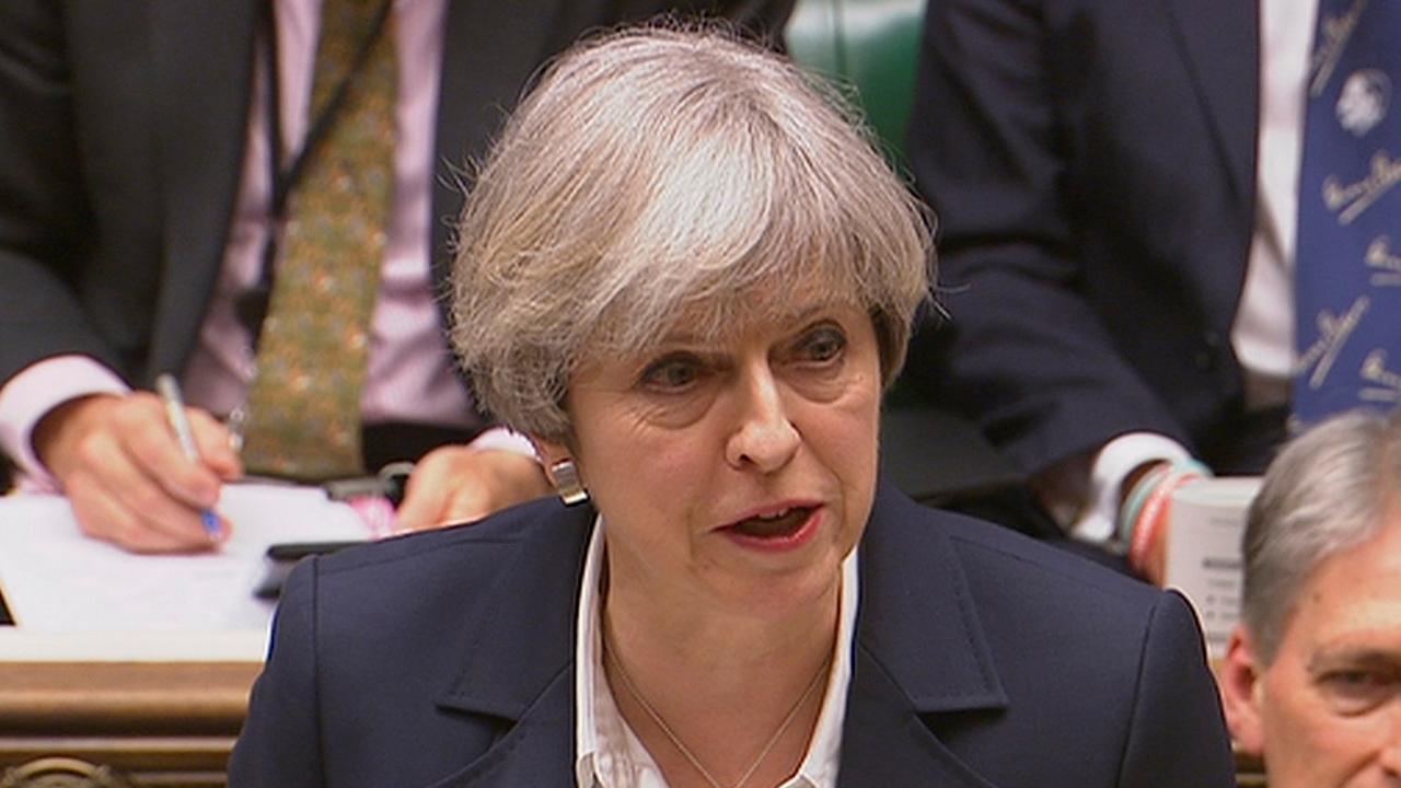 Theresa May officially triggers Brexit process