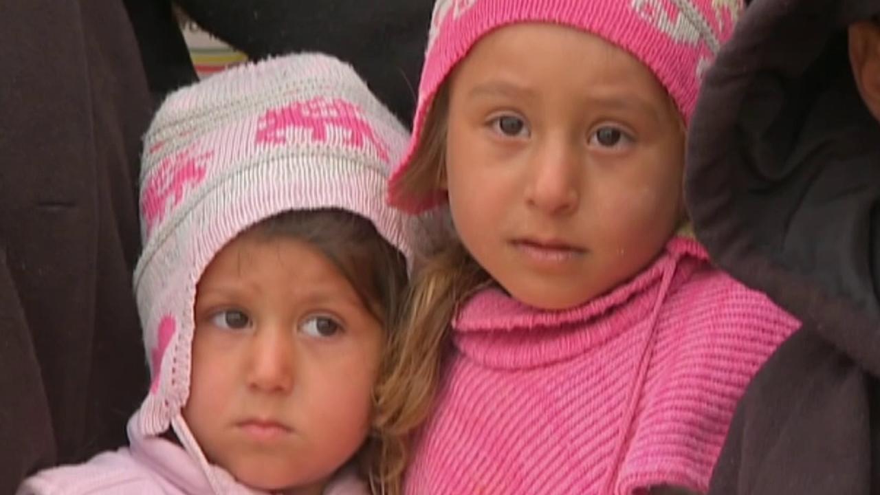 Exclusive look at littlest victims of battle to retake Mosul
