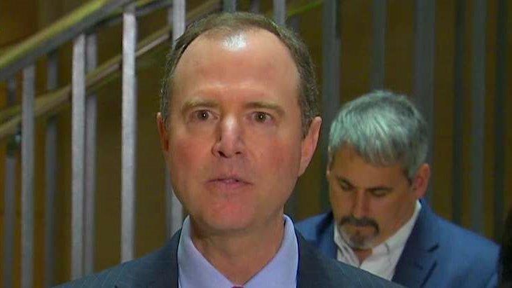 Schiff asks if White House is trying to 'launder' info
