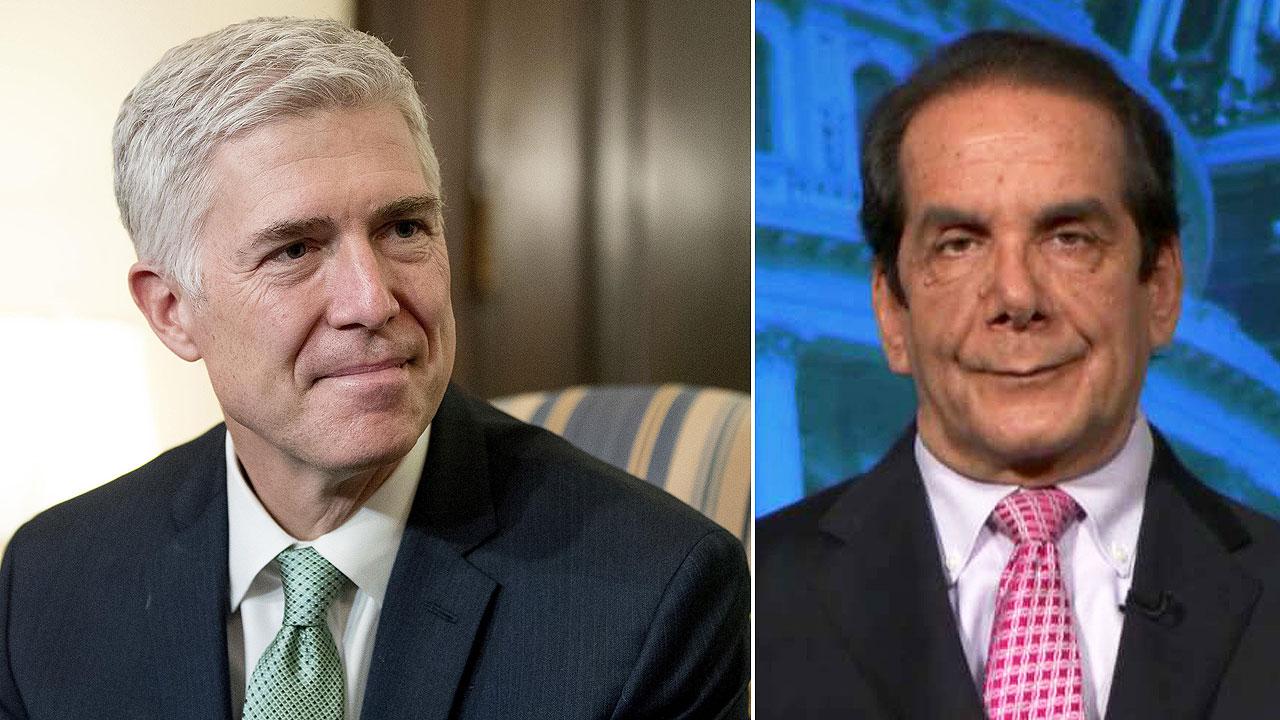 Krauthammer on how filibustering Gorsuch could hurt Dems