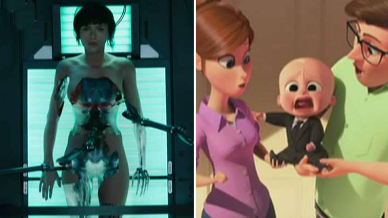 'Ghost in the Shell' and 'The Boss Baby' open in theaters