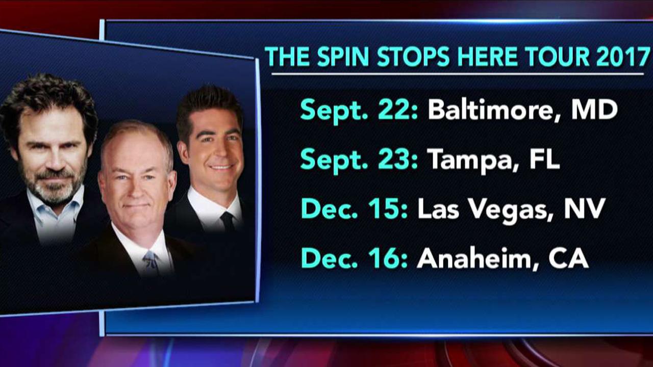 'The Spin Stops Here' Tour 2017