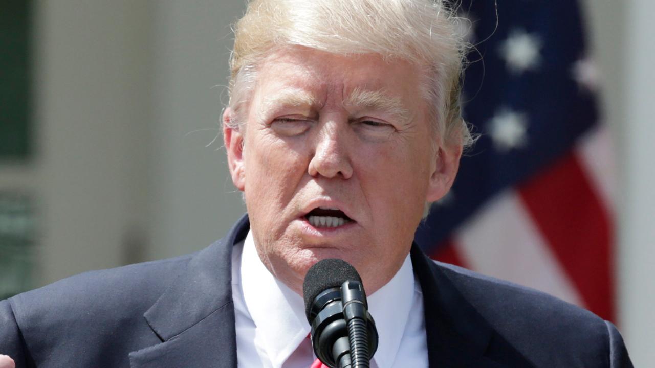 Trump slams Syria over chemical attack