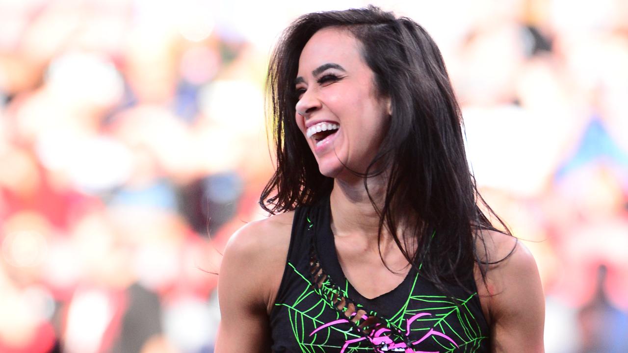 Former WWE champ AJ Lee makes ‘crazy’ her superpower