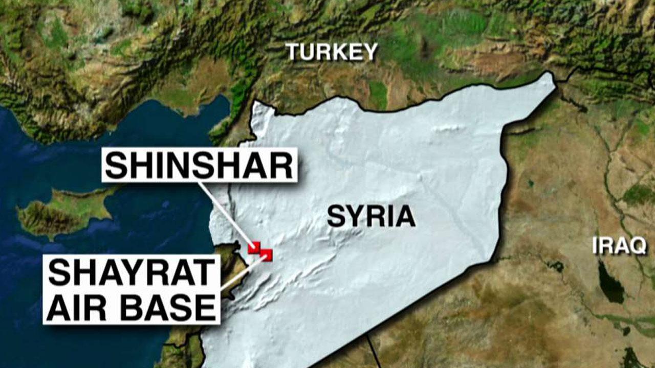US launches airstrikes in Syria