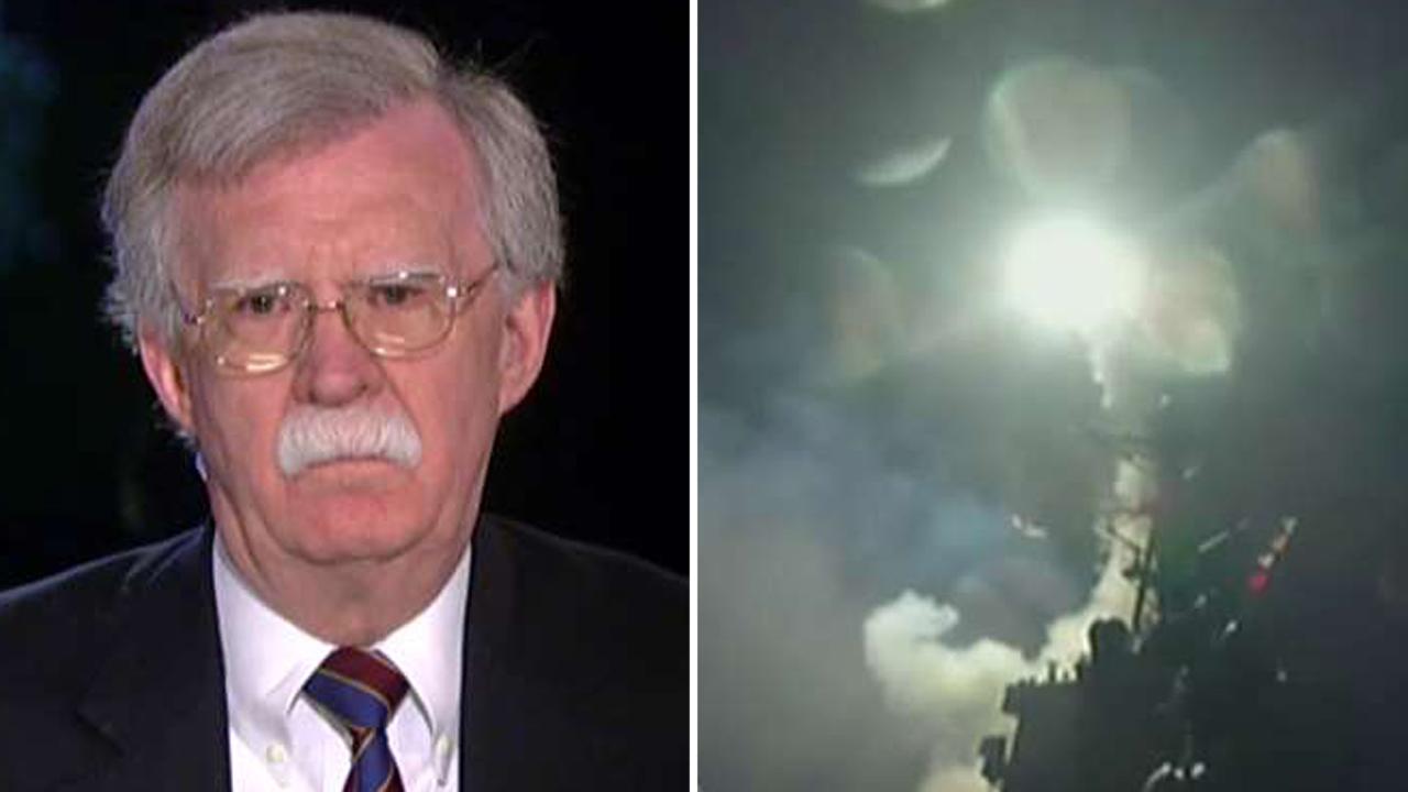Bolton: Syria strike ended Obama era of US foreign policy