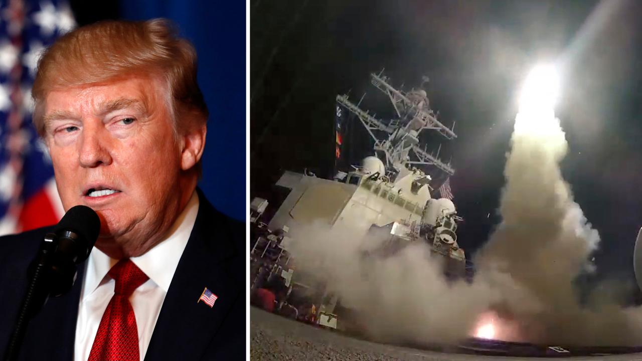 Trump said to be pleased with Syria strike, response