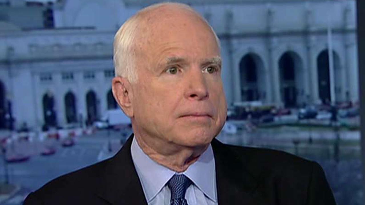 McCain on Syria airstrikes: 'This beginning had to happen'