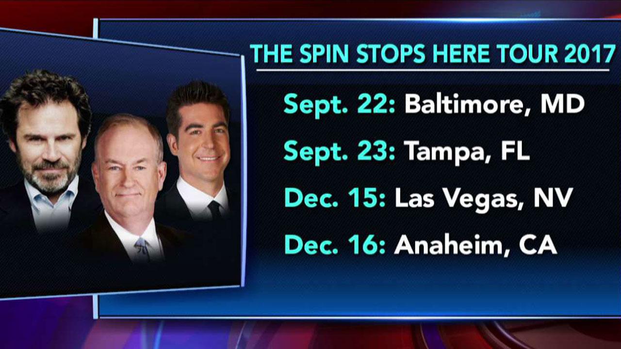 Tickets for ‘The Spin Stops Here Tour 2017’ going fast