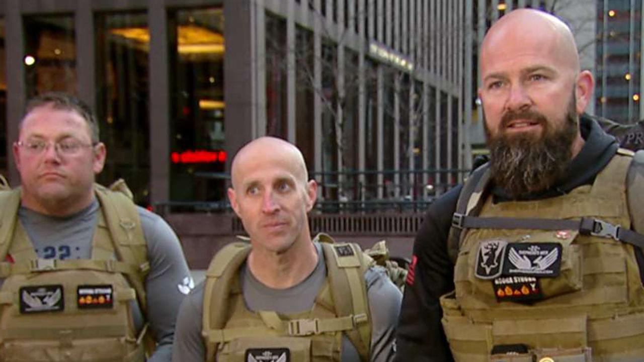 Shepherd's Men ruck for the brave and thank first responders