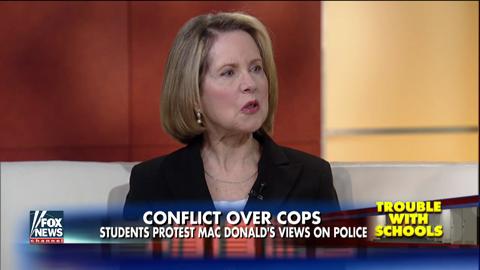Heather Mac Donald's pro-police speech shut down on campuses