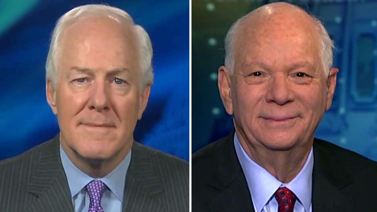 Cornyn, Cardin on whether Trump needs Congress' approval