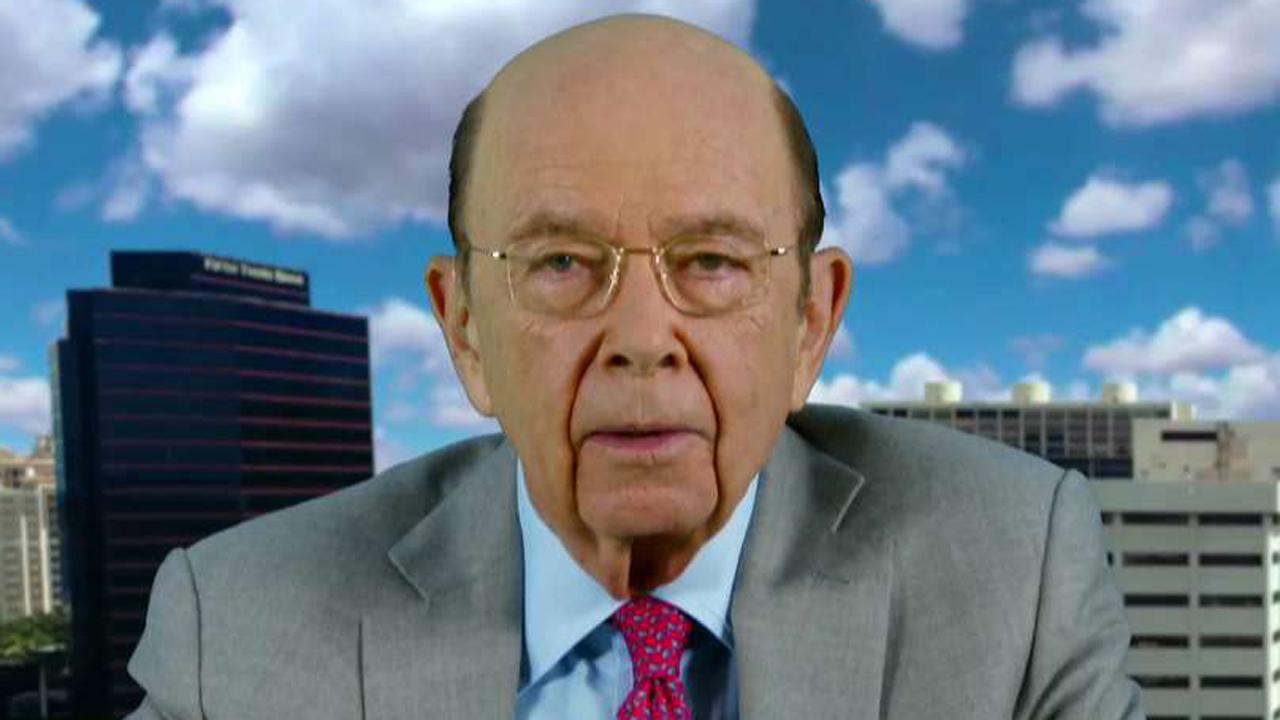 Commerce secretary on Syria strike, meeting with China 