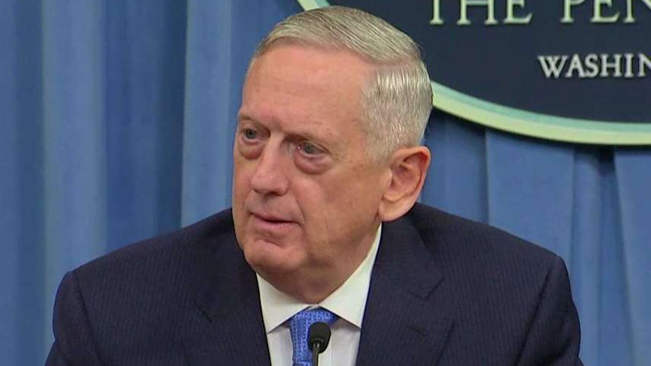 Mattis: The US will not stand by when Assad acts