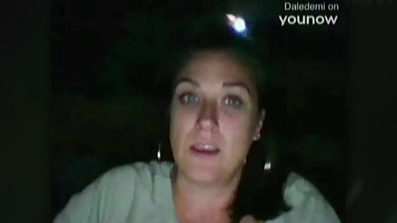 Did you see that?! Fireball caught on webcam shocks woman