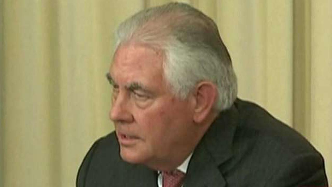 Tillerson: Discussed no change in status of Russia sanctions