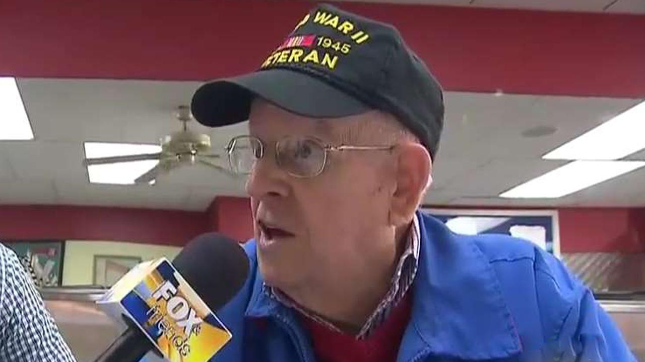 Breakfast with 'Friends': 91-year-old WWII vet talks Trump