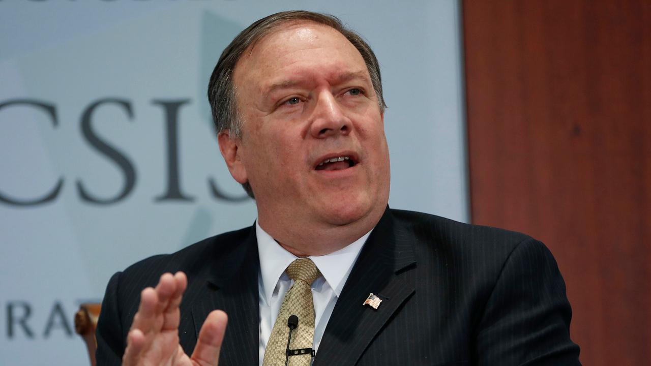 Pompeo targets WikiLeaks in first big address as CIA chief