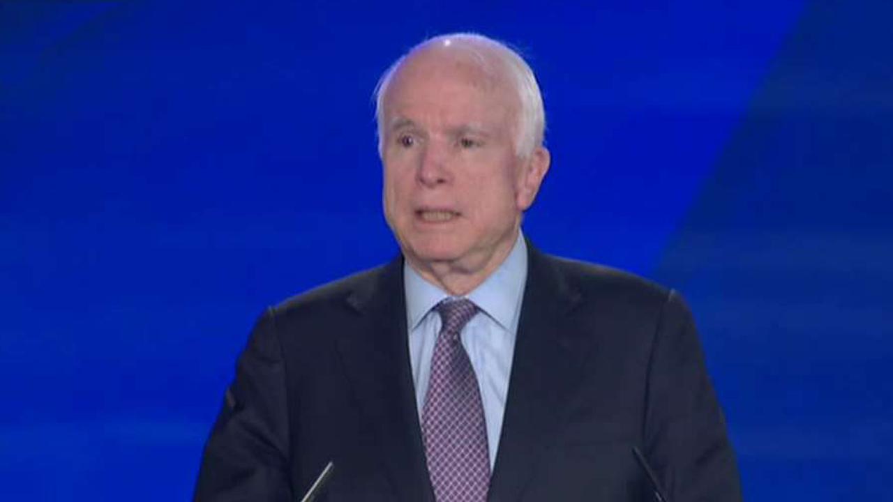 Eric Shawn reports: Sen. McCain praises the Iran opposition