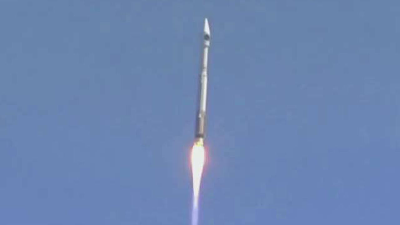Atlas V rocket takes off for International Space Station