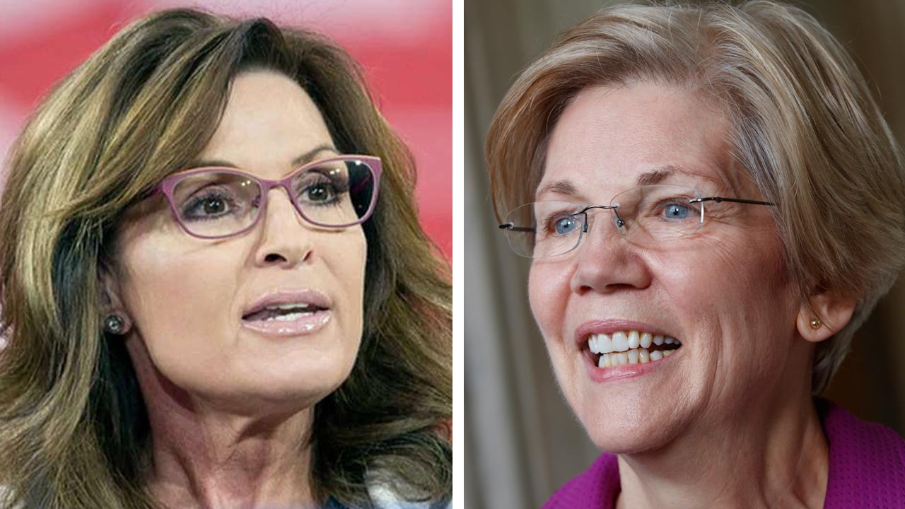 Sarah Palin: Elizabeth Warren stole my line