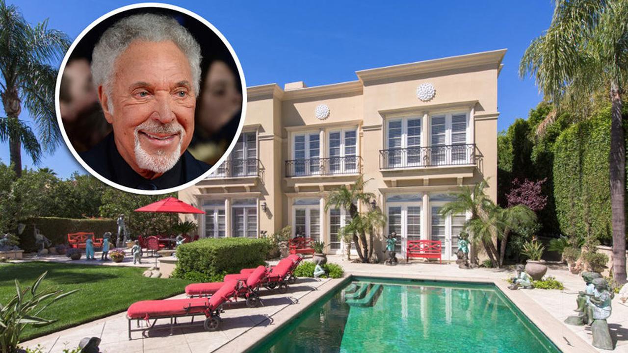 Tom Jones puts lavish Beverly Hills mansion on the market
