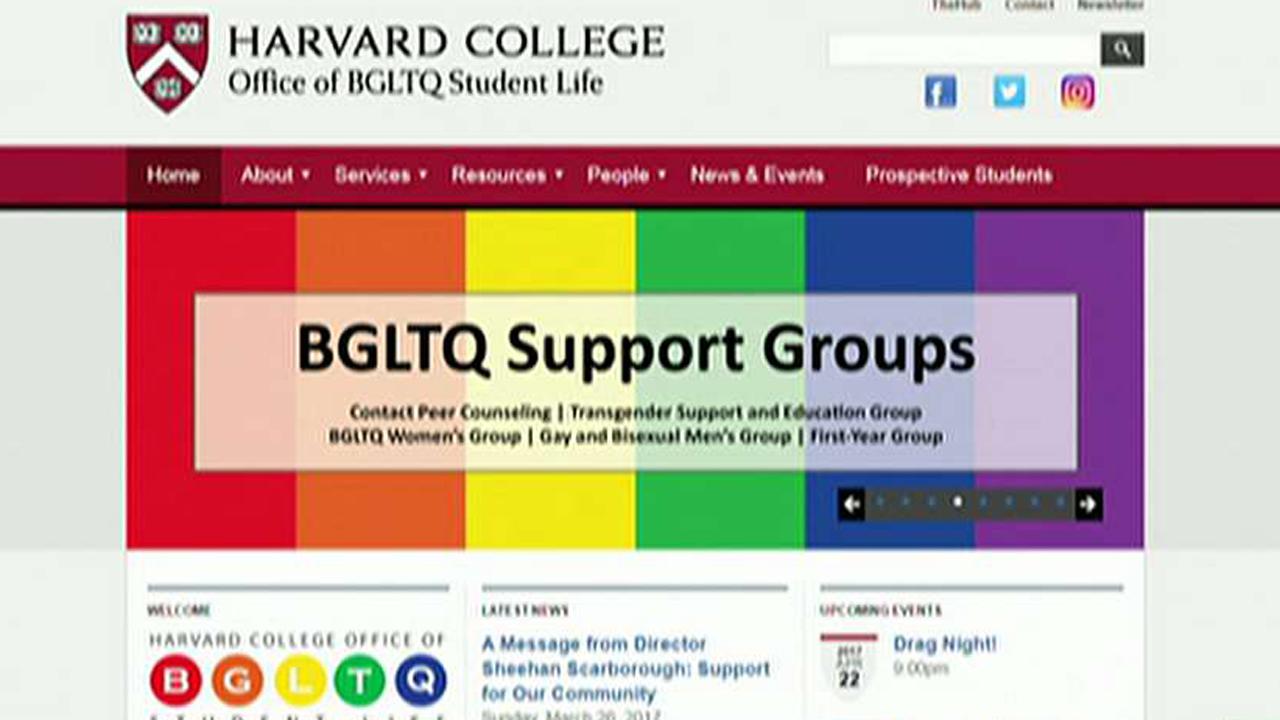 Harvard tells students gender identity can change day-to-day