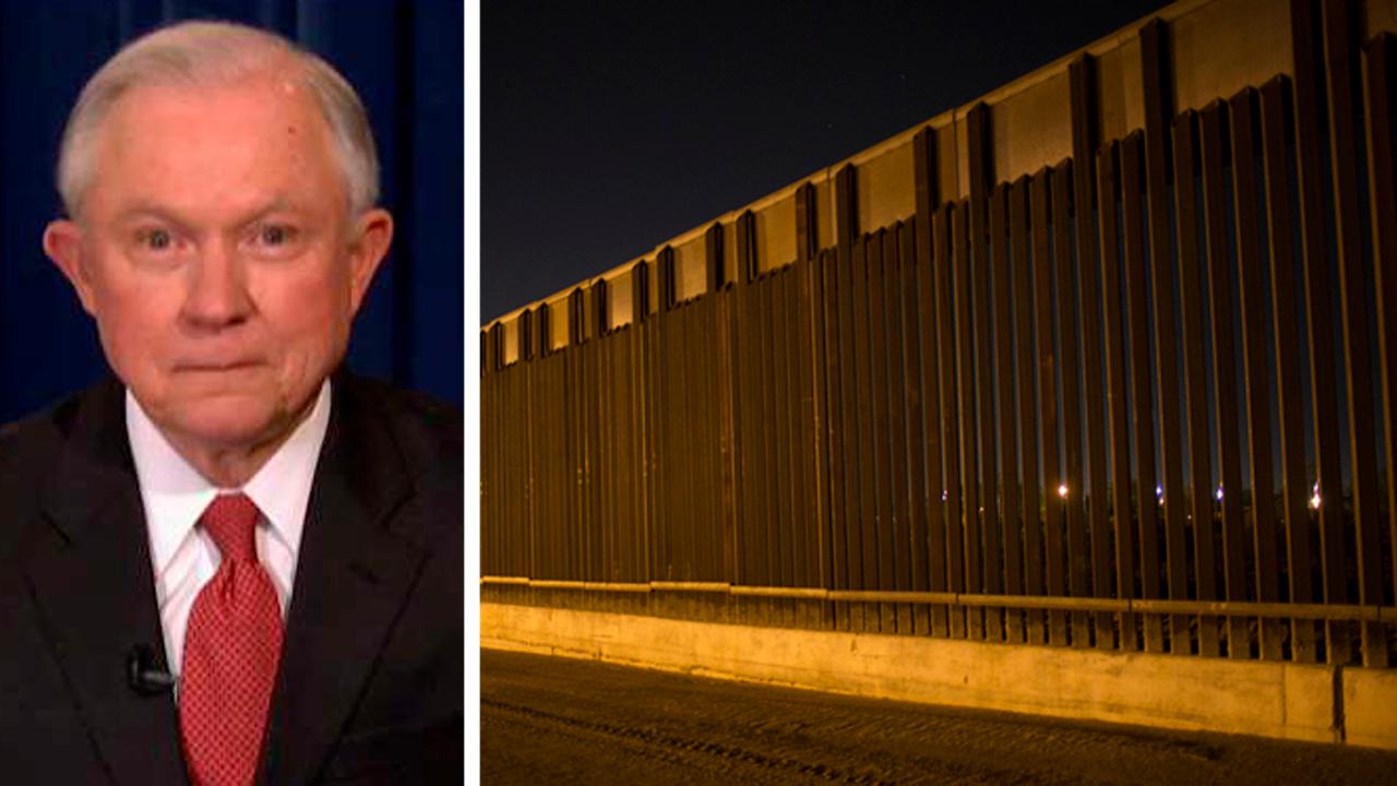 Sessions: Congress can find a host of ways to pay for wall