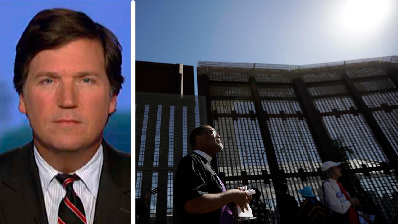 Tucker Carlson: Border wall a threat to Democrats' power