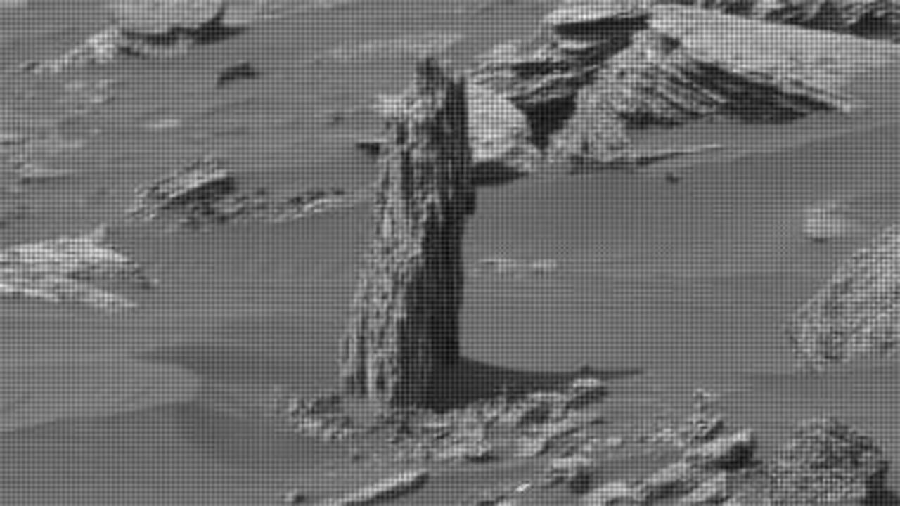 'Ancient tree stump' spotted on Mars?