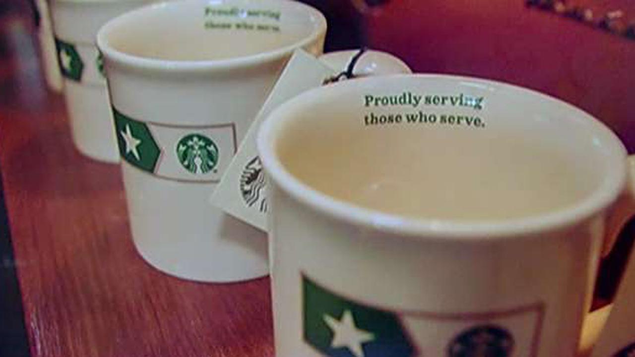 Starbucks serving up jobs to veterans