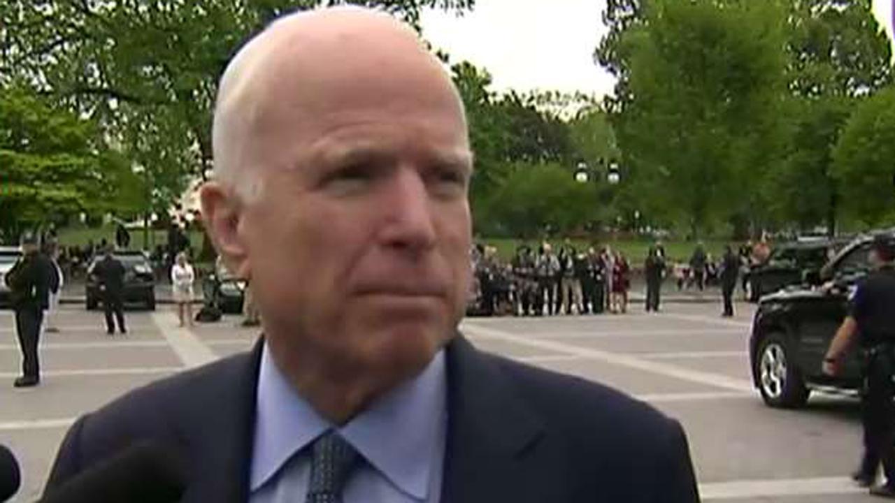 McCain speaks out about North Korea ahead of WH briefing 