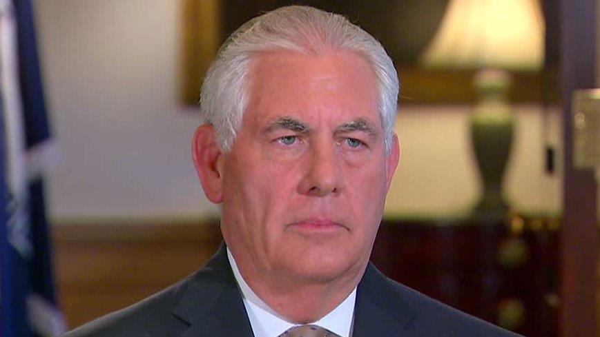 Tillerson: We will know change from N. Korea when we see it