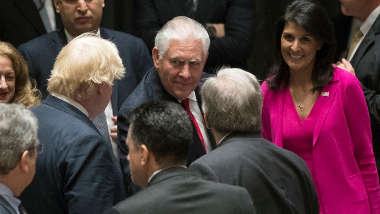 Secretary Tillerson chairs UN meeting on North Korea