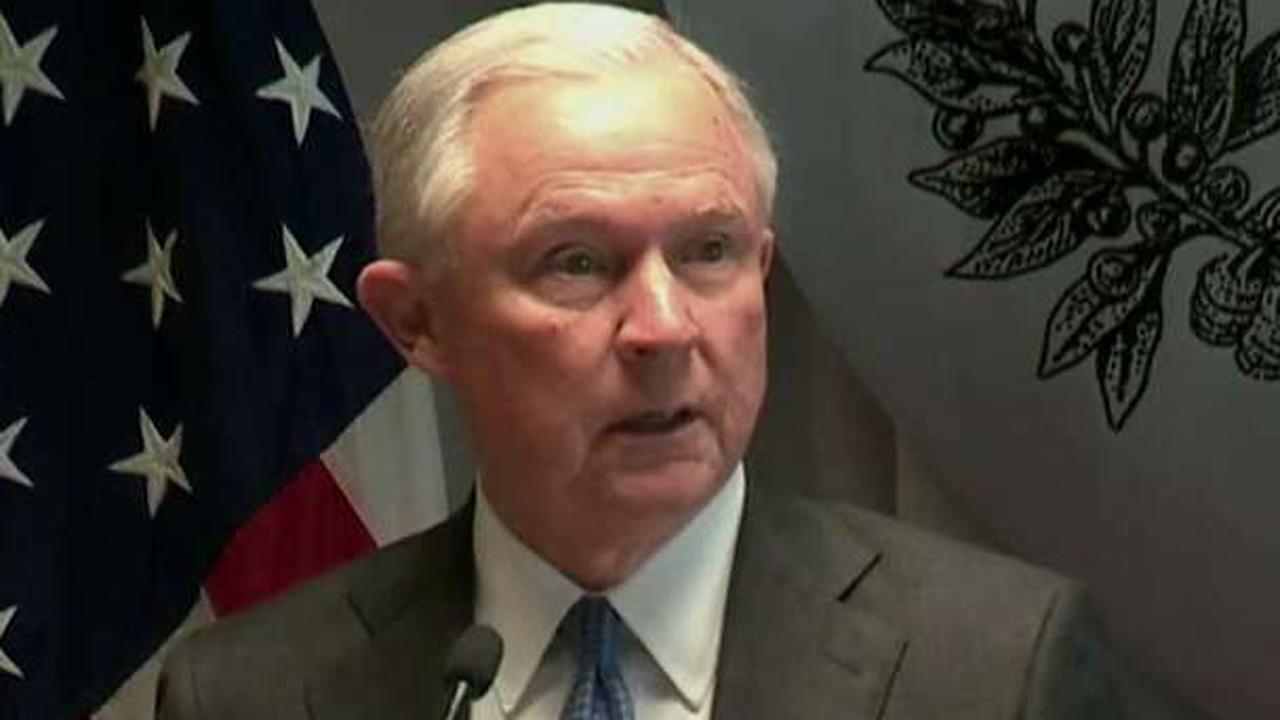Sessions: Dismantling violent gangs a top priority